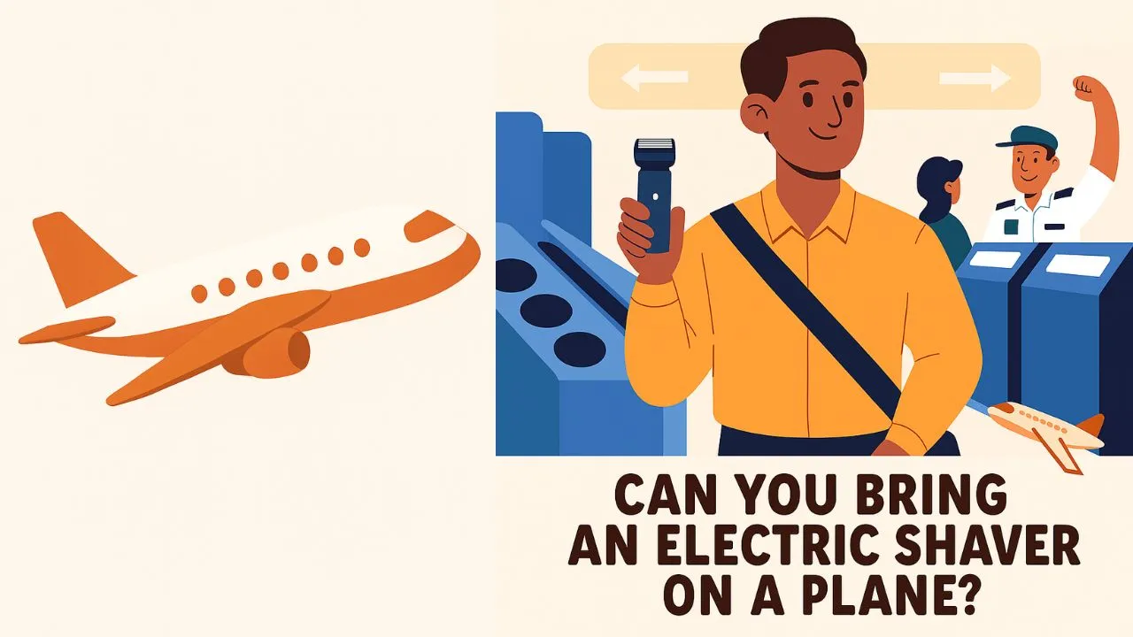 Can You Bring An Electric Shaver On A Plane