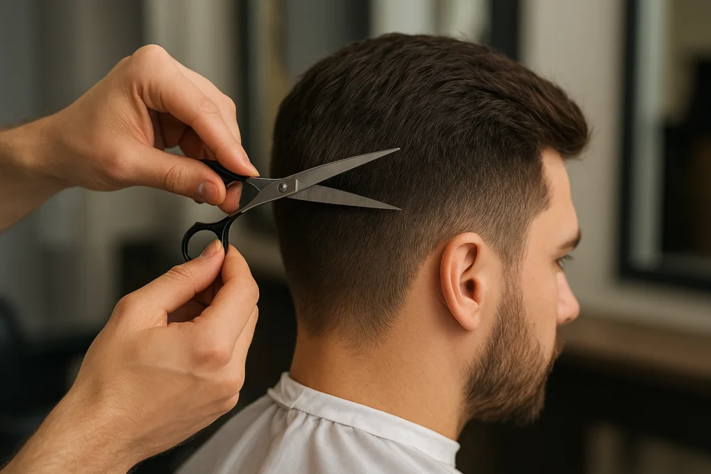 Trimming Hair